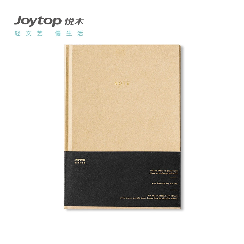 Joytop вечный серии Тетрадь A5 однотонные Цвет пустой блокнот в твердом переплете 1