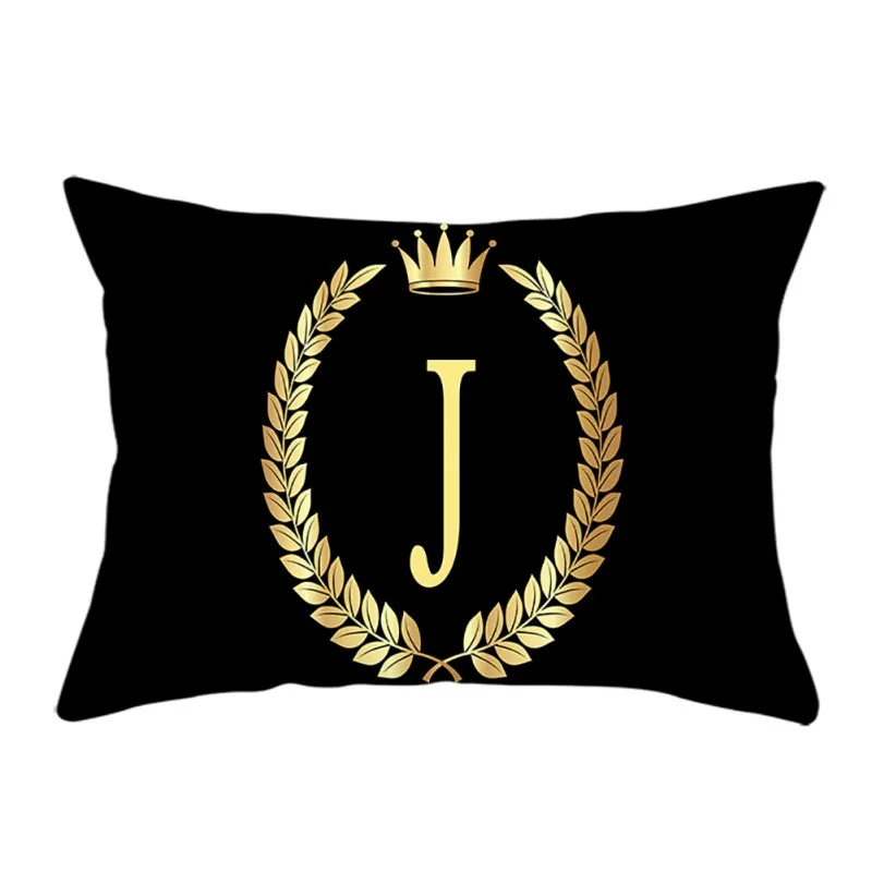 Черная прямоугольная Корона J to R буквы мягкая персиковая бархатная декоративная