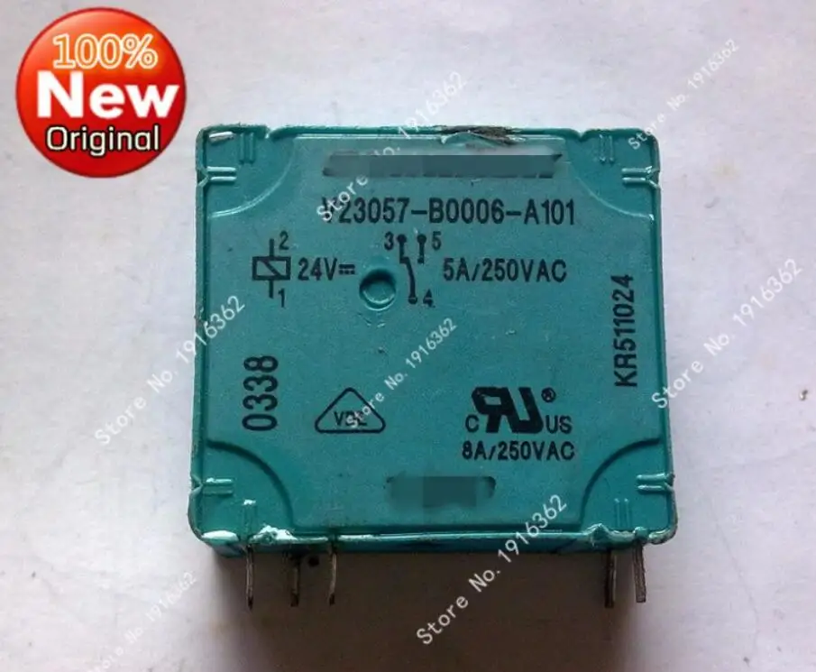 

2 шт./лот реле безопасности V23049-B1007-A311 DC24V 6 футов