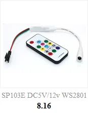 SP108E Wi-Fi WS2811 WS2812B светодиодный музыкальный контроллер SP107E SK6812 SP105E Bluetooth APA102 SP110E WS2801 Пиксели светодиодные полосы DC5-24V