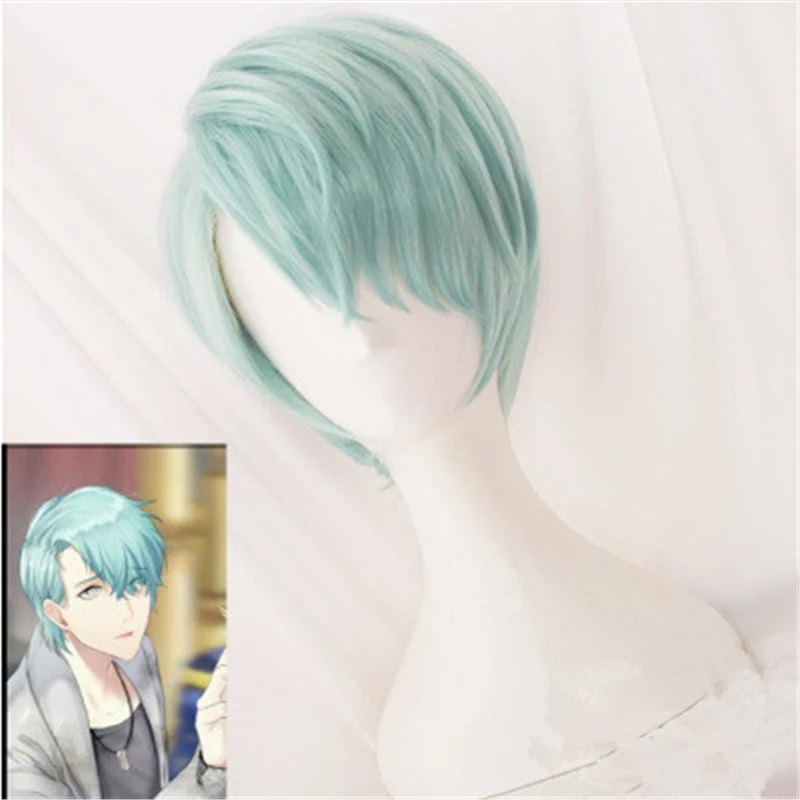 Mystic Messenger 707 Yoosung Zen V Japanese Hair Costume Curly Wigs image 5