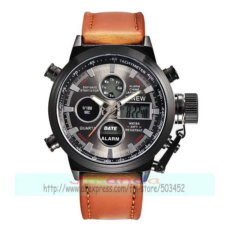 Мужские кварцевые часы с кожаным ремешком 60 шт./лот|watches luminous|watch qualitywatch wrap |