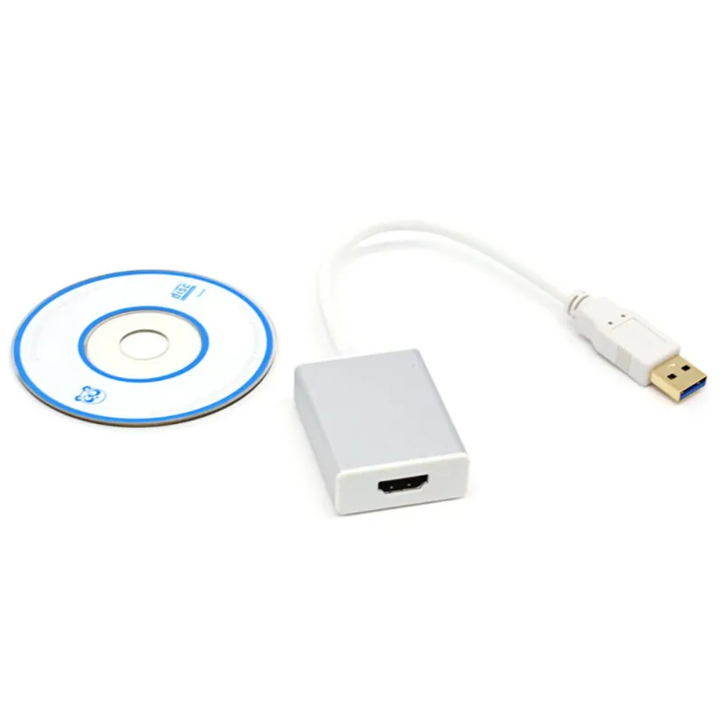 Переходник с USB 3 0 на HDMI HD 1080P для ПК и ноутбука высокоскоростная передача
