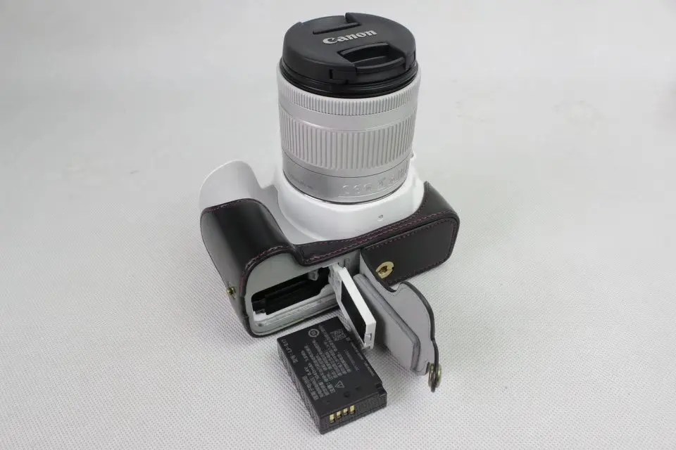 Кожаный чехол для цифровых фотоаппаратов Canon EOS 200D Rebel SL2