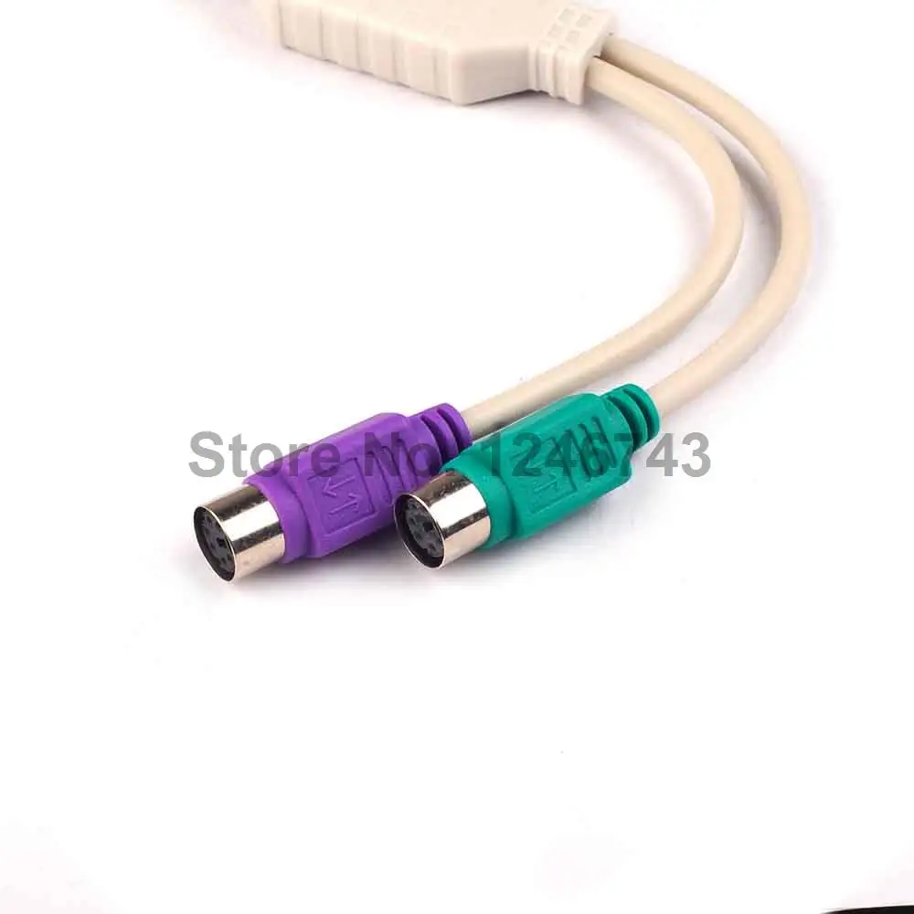 1PCS USB to PS2 Cable Adapter Converter Keyboard Mouse 01 | Обустройство дома
