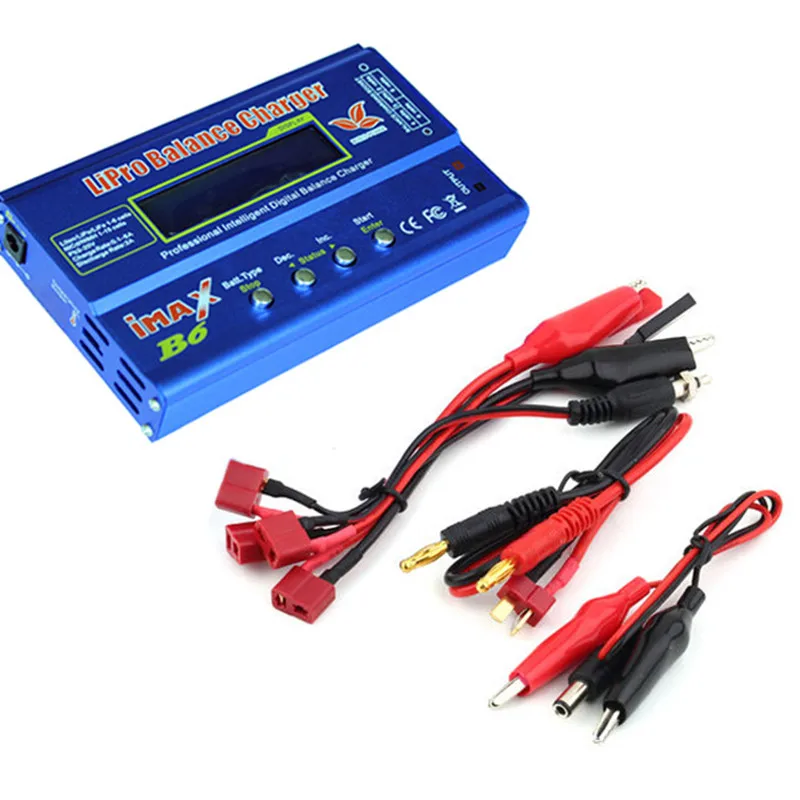 Зарядное устройство Lipro Balance charger iMAX B6 зарядное устройство Lipro Digital Balance charger+ кабели для зарядки
