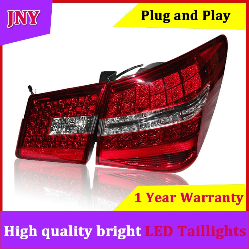 Задние фонари JNY для Chevrolet Cruze в стиле Benz Design 2009-2015, задний фонарь LED, задний противотуманный фонарь, 1 пара 4 штуки.
