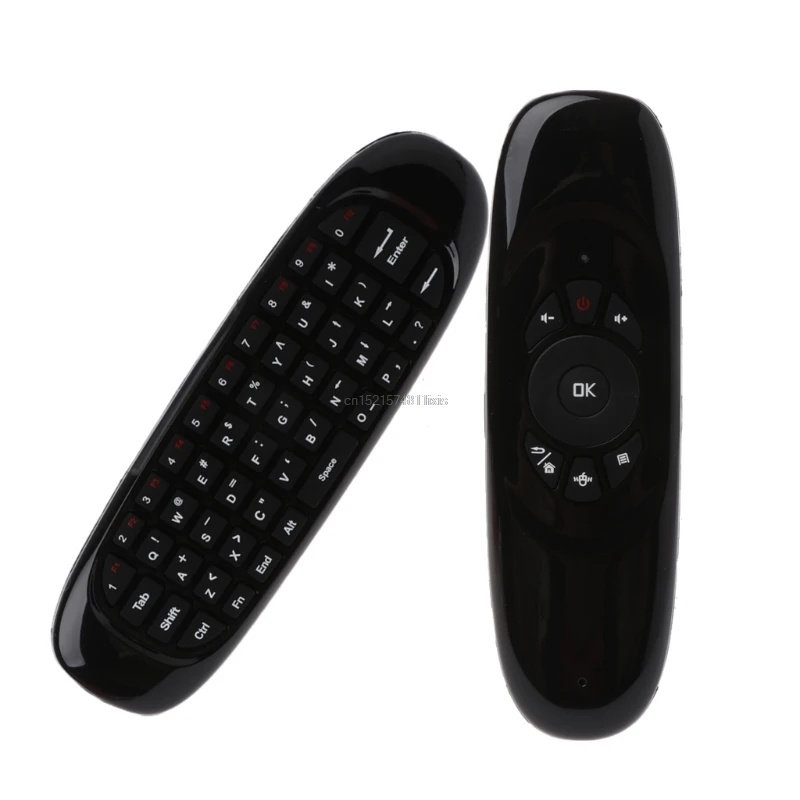 C120 Fly Air Mouse с голосовым поиском 2 4 ГГц мини беспроводная клавиатура для ПК и