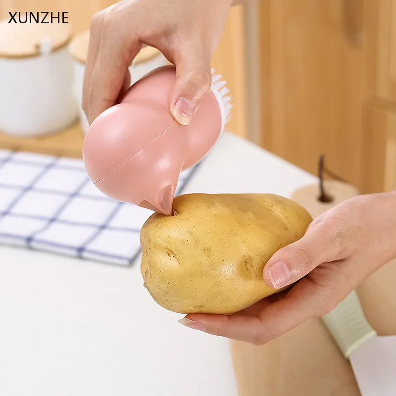 XUNZHE 1 шт. мультфильм Птицы копать нож фрукты овощи щетка домашняя кухня ванная