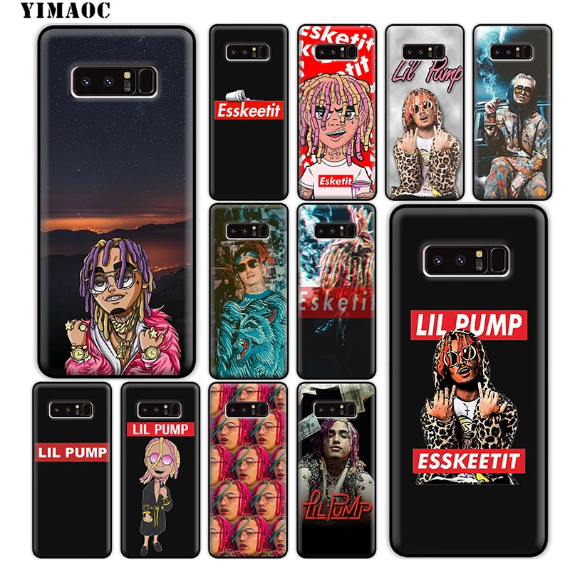 Yimaoc Lil насос Gang Мягкий силиконовый чехол для samsung Galaxy Note 10 плюс 9 8 A9 A8 A6 2018 A5 A3 2017 2016 |