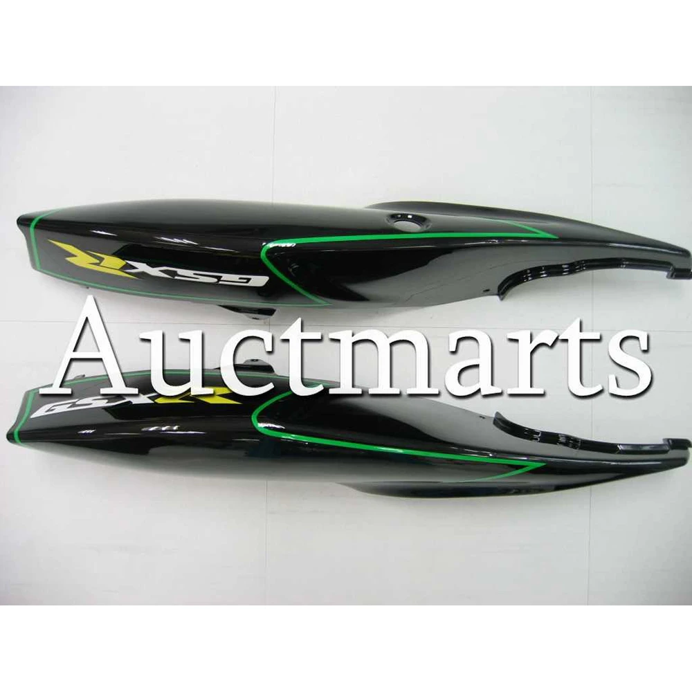 Блестящий черный обтекатель для Suzuki 2006 2007 GSX R600 R750 06 07 впрыска ABS Пластик