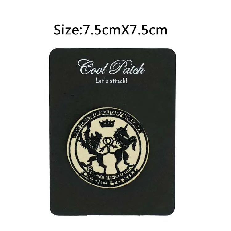 Костюм Джеймс Бонд эмблема с вышивкой для ТВ-фильма Double-0 3 7 | Дом и сад