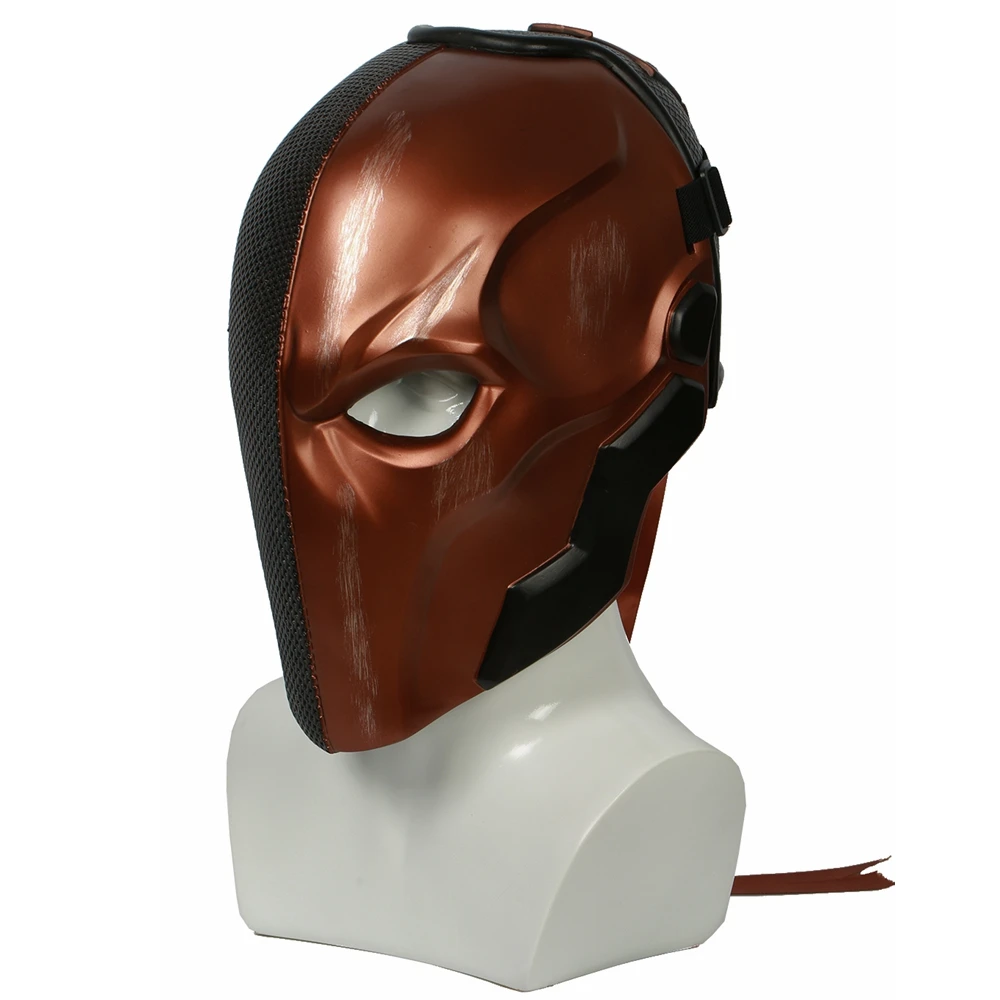 XCOSER маска детстроука Горячая игра Бэтмен рыцарь Аркхема косплей реквизит шлем 2019
