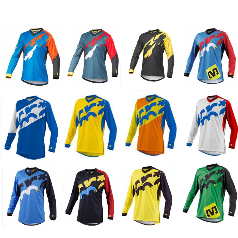 Мужская и женская одежда для горного велосипеда Горные Джерси MTB Майо BMX MX мото