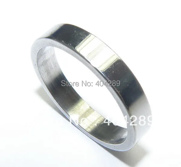 Wholesale 100pcs Cheap 6MM Flat Stainelss Steel Rings |
