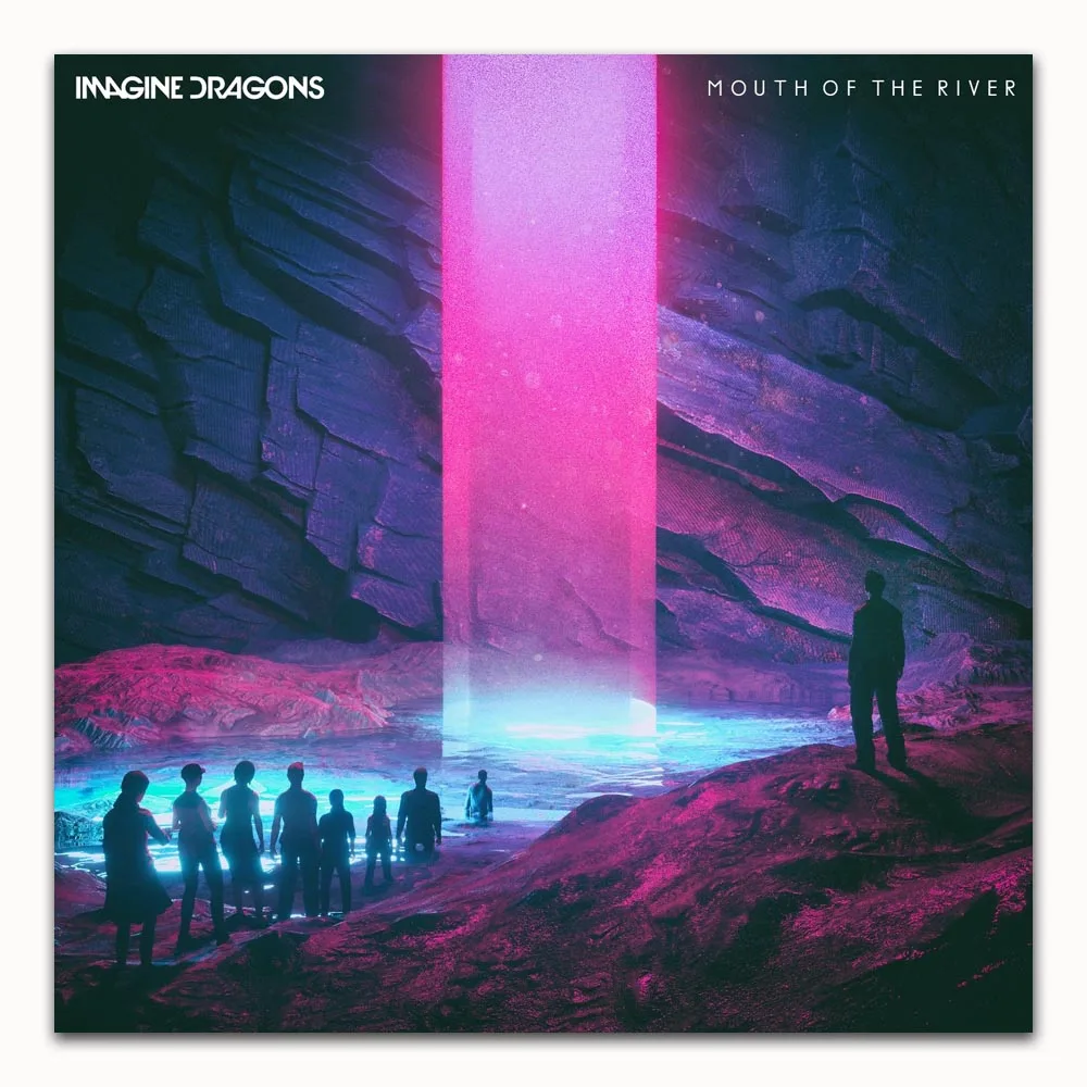 Z0351 Плакаты и принты представьте хорминиум реки 2017 рок музыки группы крышка