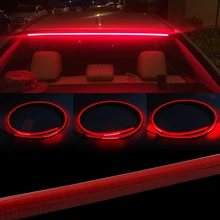 Гибкий Красный Автомобильный дополнительный светодиодный стоп