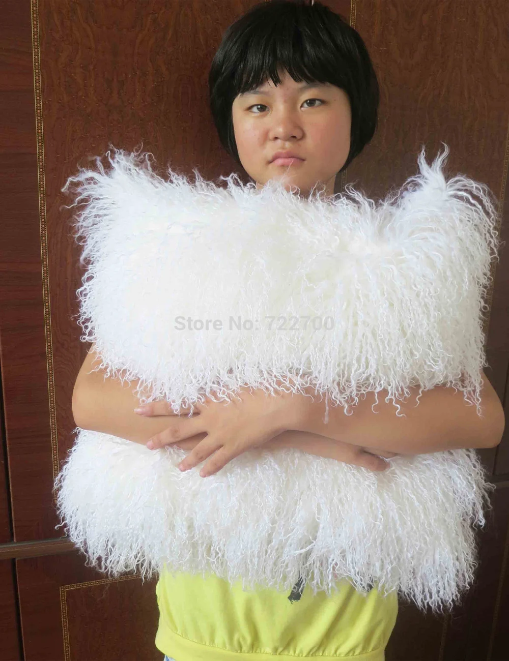 Мягкая Наволочка из монгольского меха наволочки тибетского ягненка