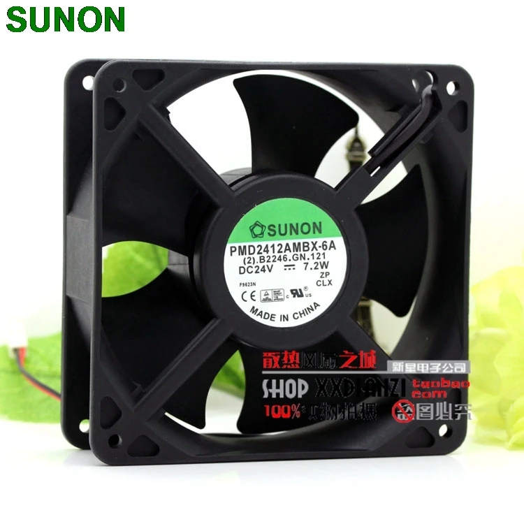 Осевой инверторный вентилятор для Sunon PMD2412AMBX-6A 12038 24V 7 2 W 12 см | Компьютеры и офис