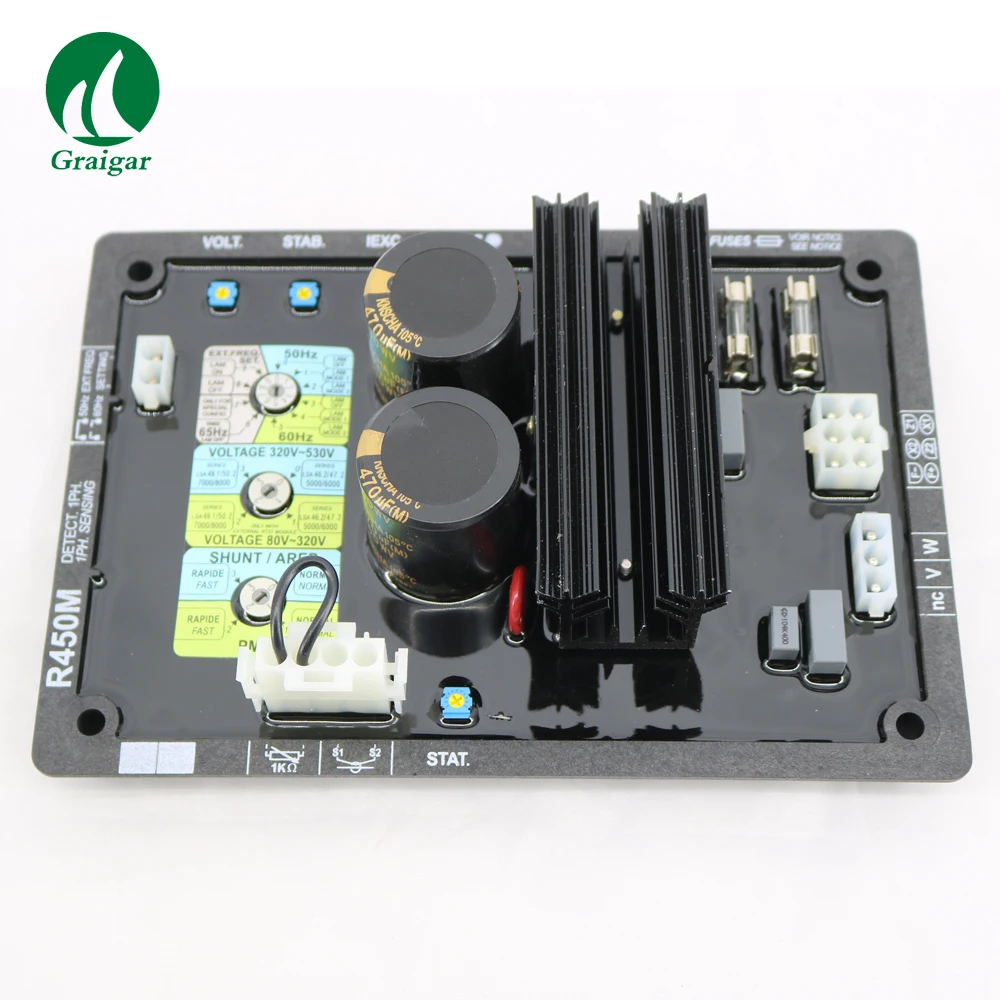 Генератор AVR регулятор напряжения R450M автоматические регуляторы 50 60 Гц 190 264 В