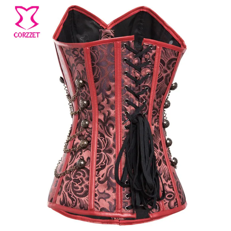 Женский корсет со стальными косточками и цветочным рисунком женский топ корсеты