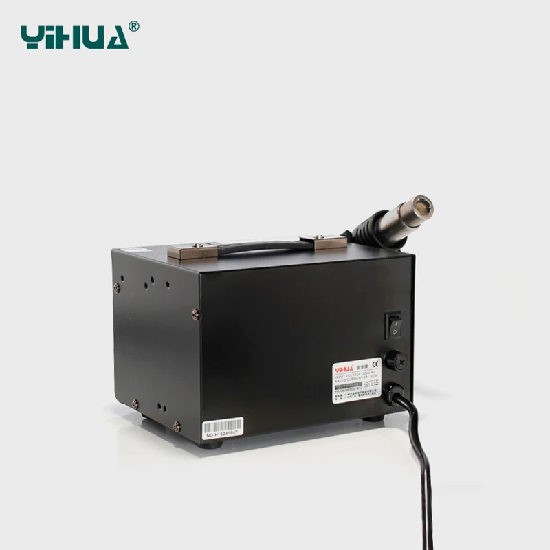 Фото YIHUA 852D + SMD цифровая воздушная паяльная станция Мобильный телефон фена для припоя YIHUA 852D + SMD цифровая воздушная паяльная станция Мобильный телефон фена для припоя
