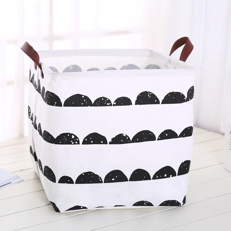 D Zakka мешочек 32x32 см подставка сумка для хранения Детские Мультяшные холщовые