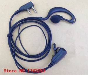 Хорошее качество зажим воротник PTT наушники для Kenwood BaoFeng, 'd xun, PuXing,QuanSheng ,TYT,TonFa и т. д. рация
