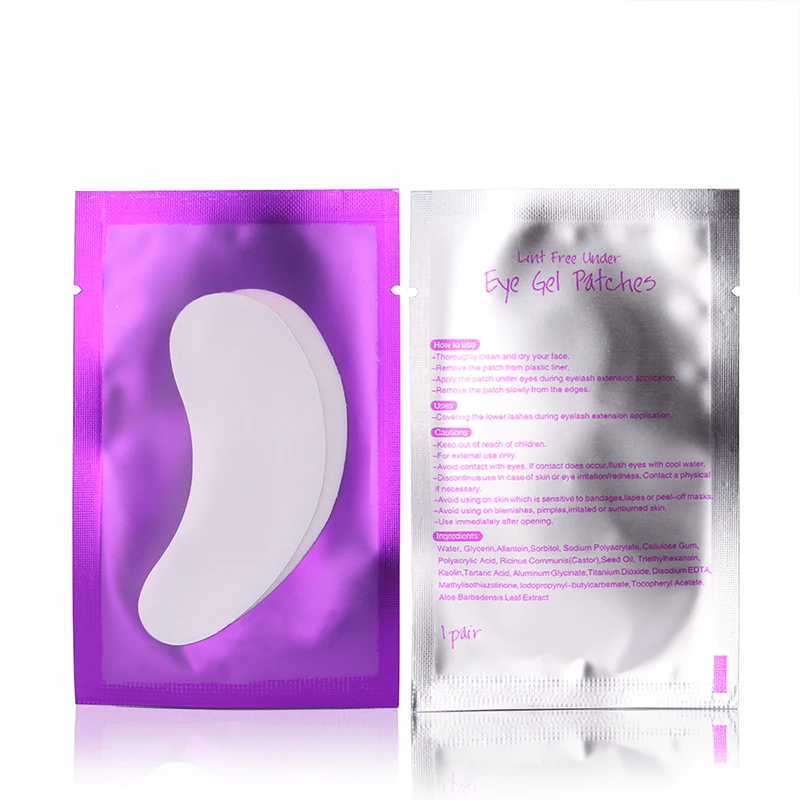 Без ворса предотвращает аллергию под изоляцией глаз патчи бумажные накладки для