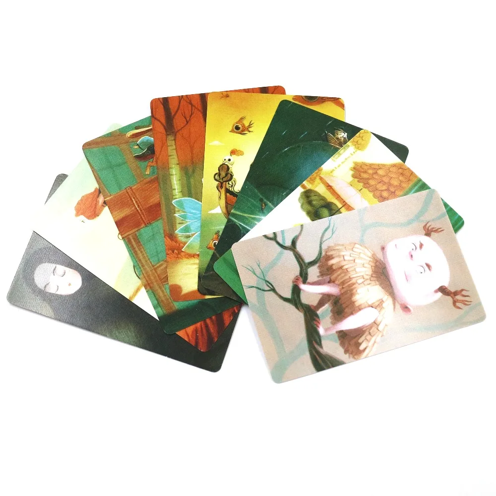 dixit карточные игры 84 карты английские русские правила деревянный кролик 12 игроков для семьи/друзей Веселая столешница игры