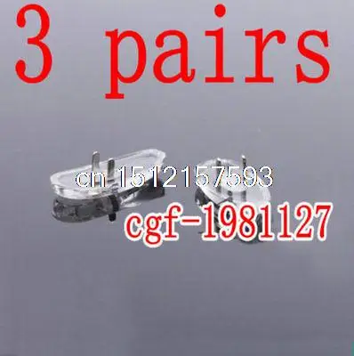 3 пары силиконовые накладки для очков Aviator крепления RB|pad pad|pad 3pad silicone |