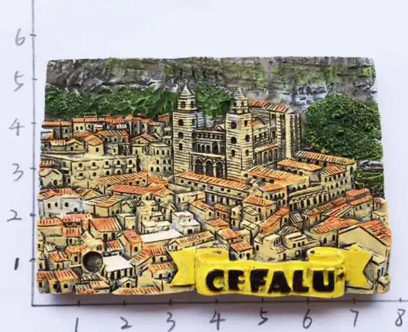 

Sicily italy Refrigerator Creative Souvenir Map Magnetic Sticker Fridge Magnet Message Post Fridge Magnets Home Decor