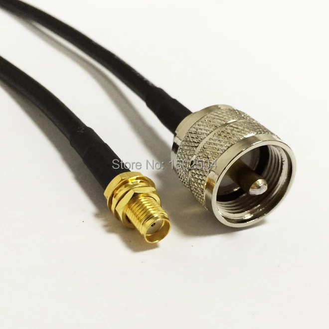 Новый переходник с гнездовым разъемом SMA штекером UHF адаптер RG58 по оптовой цене