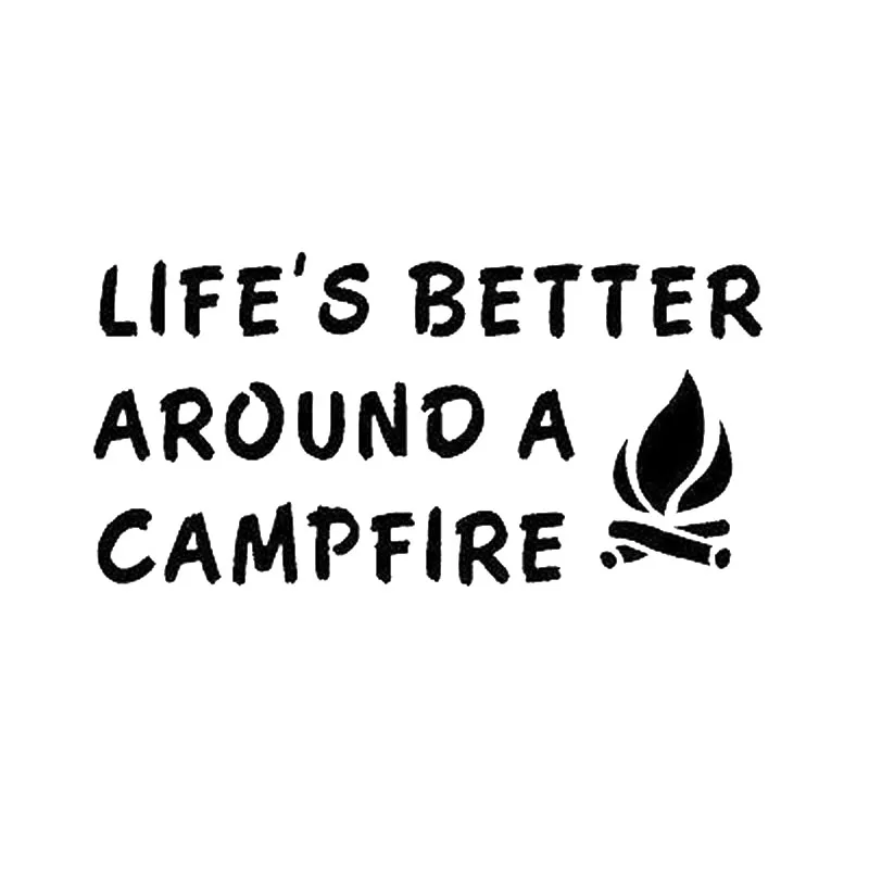 15x7 4 см LIFE'S лучше для кемпинга кемпера автомобиля стикер детей детей|car sticker|fun car