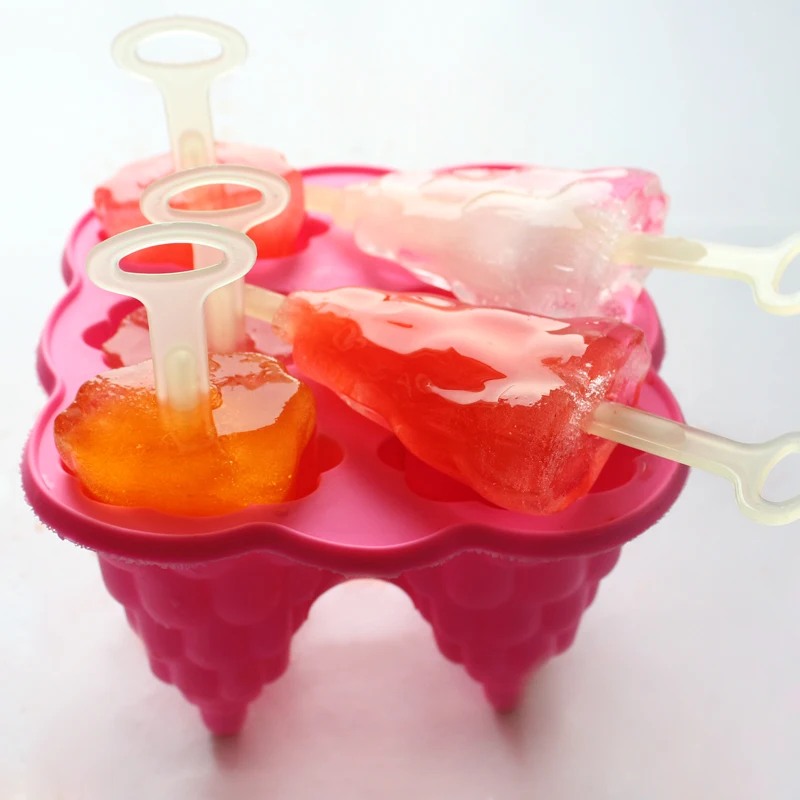 Николь силиконовая форма для изготовления мороженого 6 полости желе пудинг делая