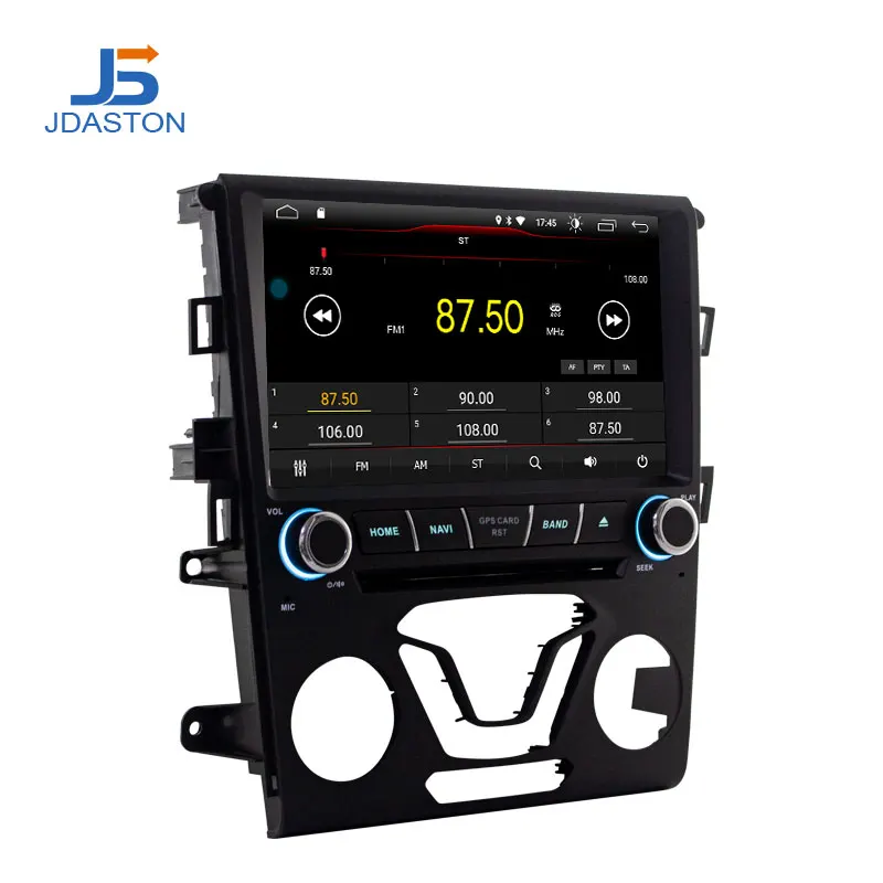 JDASTON Android 10 0 автомобильный DVD плеер для Ford Mondeo Fusion 2013 2014 WIFI GPS навигация 2 Din