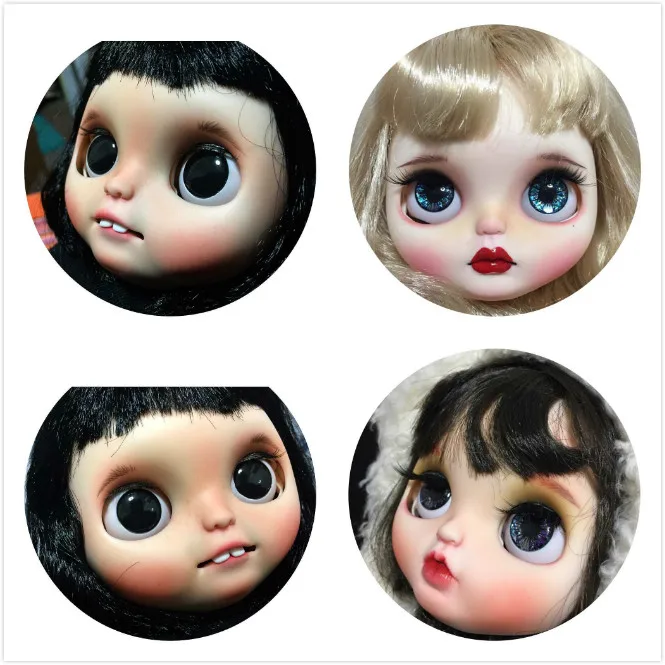 Индивидуальное лицо для куклы Blyth girl|Куклы| |