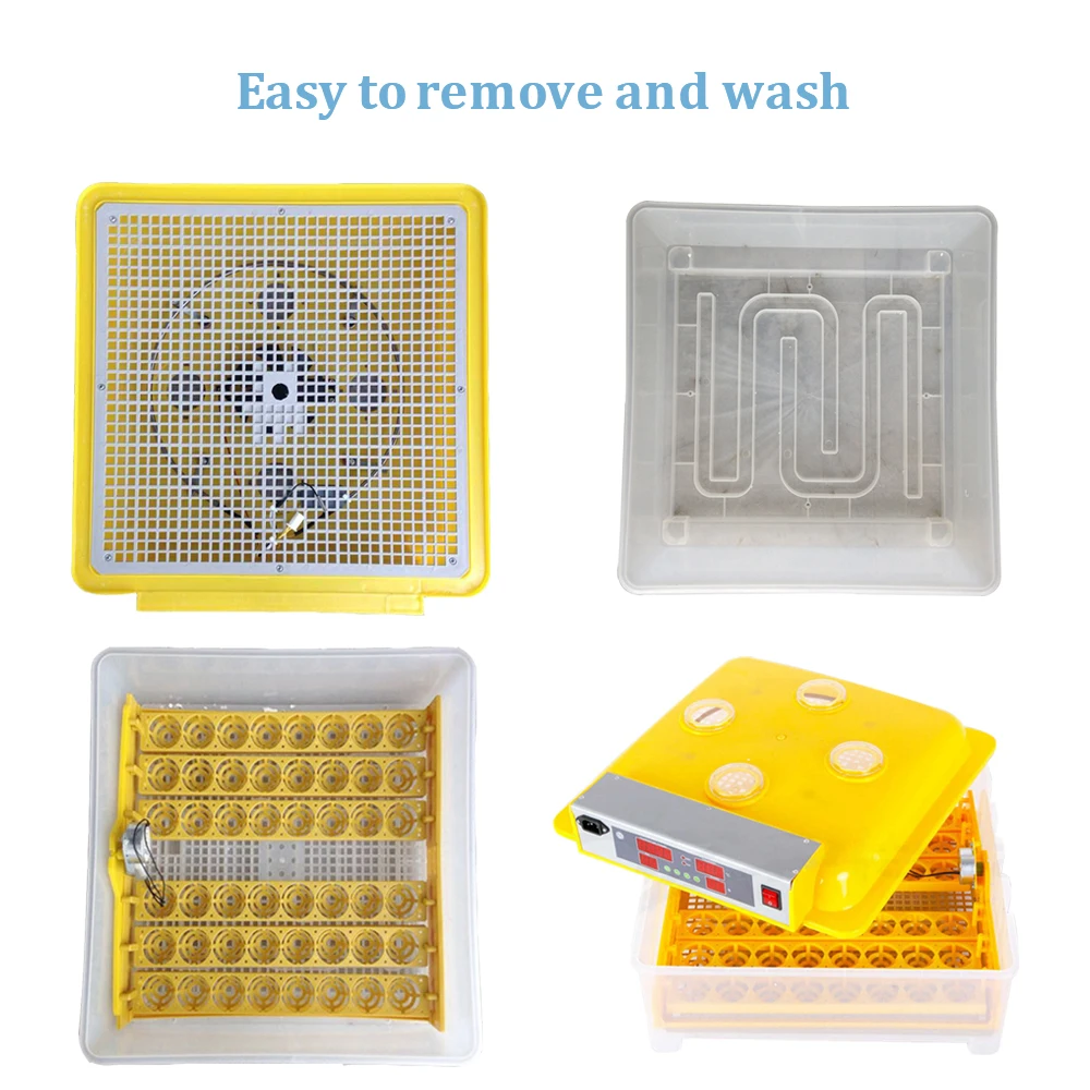 48 яиц инкубатор автоматический для курицы утка гусь перепелиное яйцо инкубация