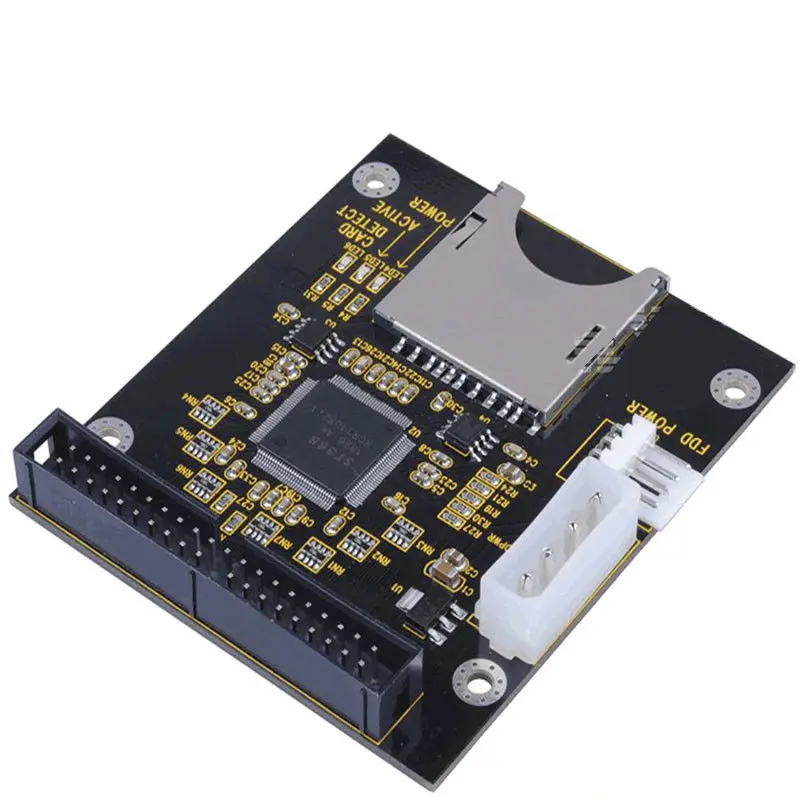 Zeadow цифровой SD Карта памяти SDHC карты до 3 5 дюймов 40 Pin типа папа IDE/SATA кабель для