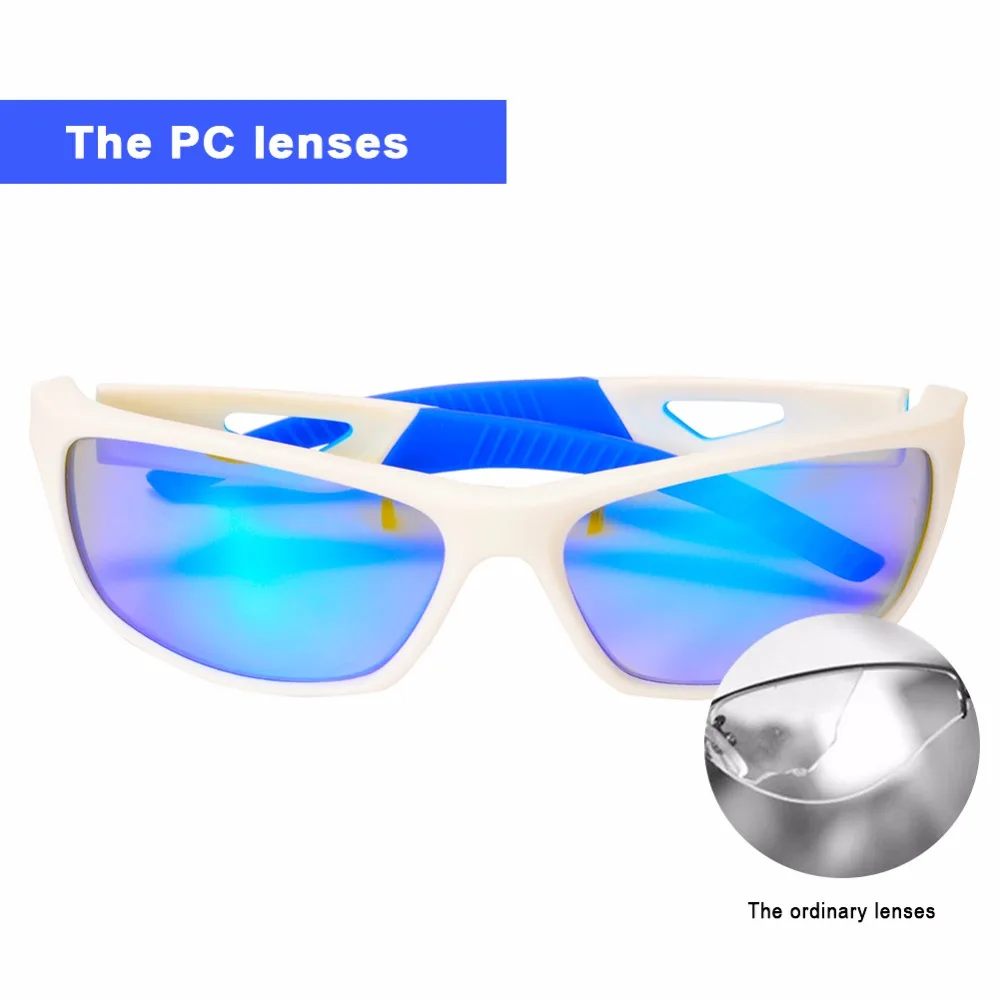 Уличные спортивные очки Polaroid солнцезащитные с TR оправой для мужчин и женщин