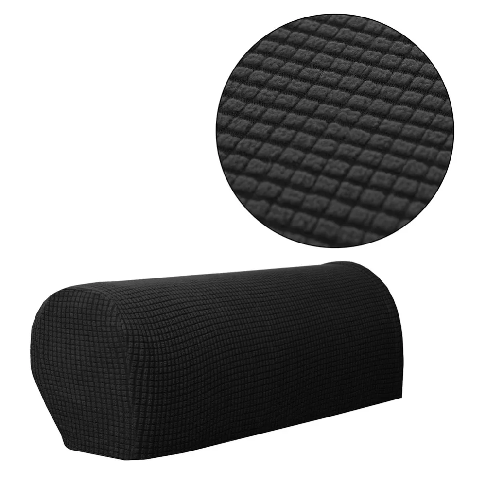 1 пара спандекс ткань Съемная рука стрейч диван кресло с защитой от скольжения