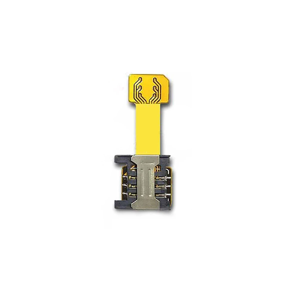 Mid Powstro двойной Micro SD адаптер Micro SIM карта гибридный двойной для Android удлинитель 2 микро адаптер расширения - Цвет: Mid