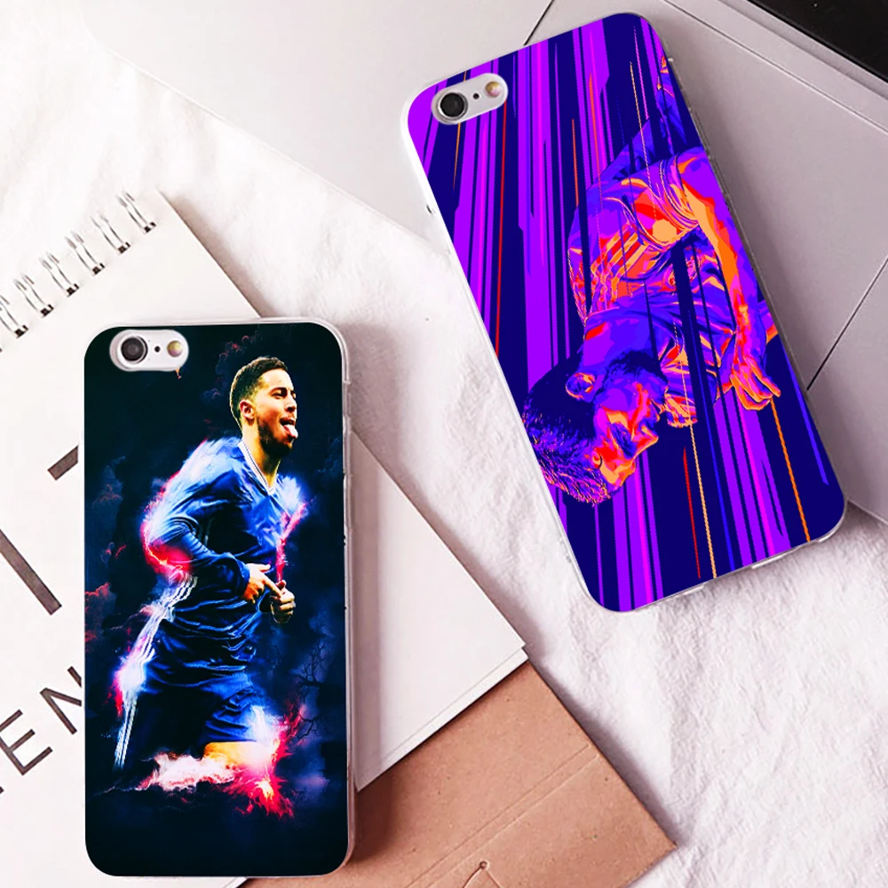 Чехол для iphone 12 Mini 11/12 pro MAX X XS XR se 8/7/6/6s plus с изображением футбольных звезд |