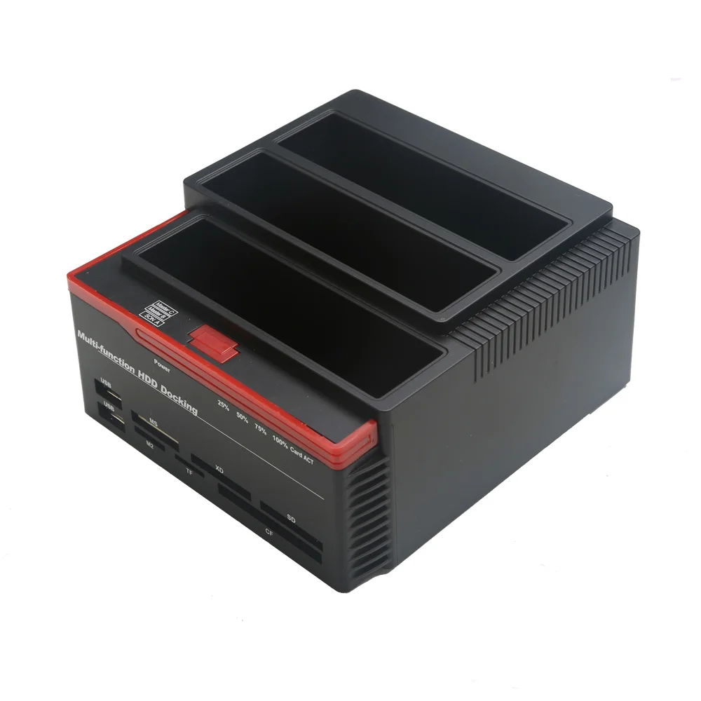 DeepFox 2," /3,5" USB 3,0-2 порта SATA 1 порт IDE HDD жесткий диск Док-станция кардридер USB3.0 концентратор с OTB/OTC