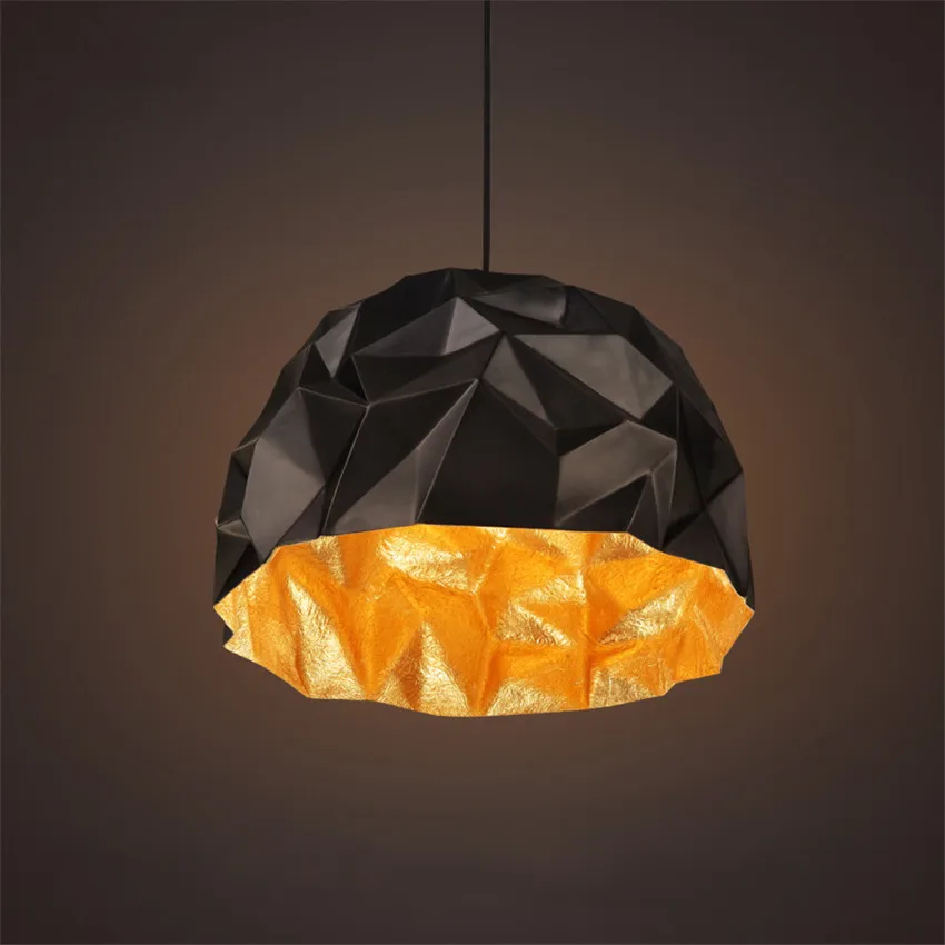 Kopen Retro Industriële Wind Loft Hanger Lampen Cafe Restaurant Creatieve Moderne Vintage Bar Opknoping Lampen Geometrische Hanglampen