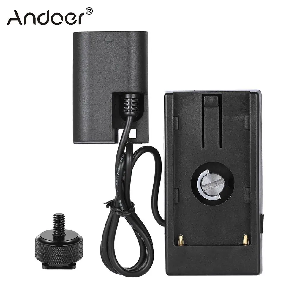 Andoer F970 NP-F серии батарея питания Пластина Монтажная система полное декодирование
