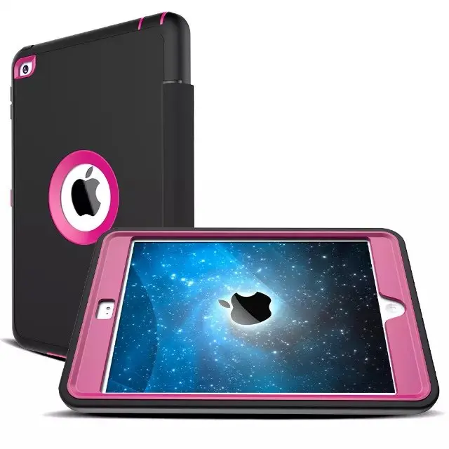 Для iPad Mini 1/2/3 Retina детская безопасная Броня ударопрочный Прочный силиконовый