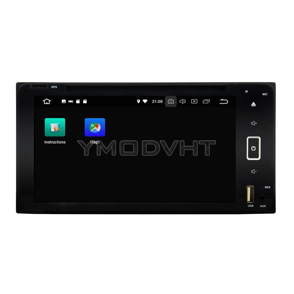 YMODVHT Android 8 0 четыре ядра 4 ГБ Автомобильный DVD Радио для TOYOTA RAV4/Hilux/Terios/Prado/Land