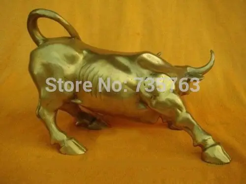 Xiuli 00696 настенная бронзовая свирепого Быка статуя быка 8 &quotL|bull bear statue|bull cufflinksstatue
