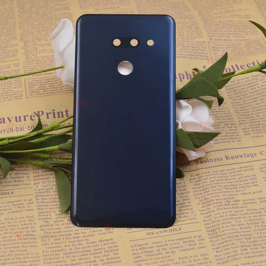 Оригинальное стекло для LG G8 ThinQ Крышка батарейного отсека G820 G820N G820QM7 задний G8S